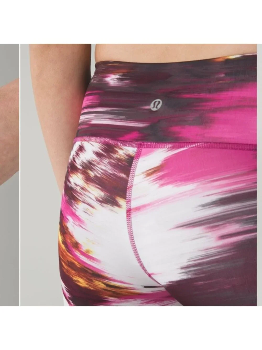 Lululemon Wunder Under Pant III Full-On Luxtreme Pigment Wind Berry Rumble Multi